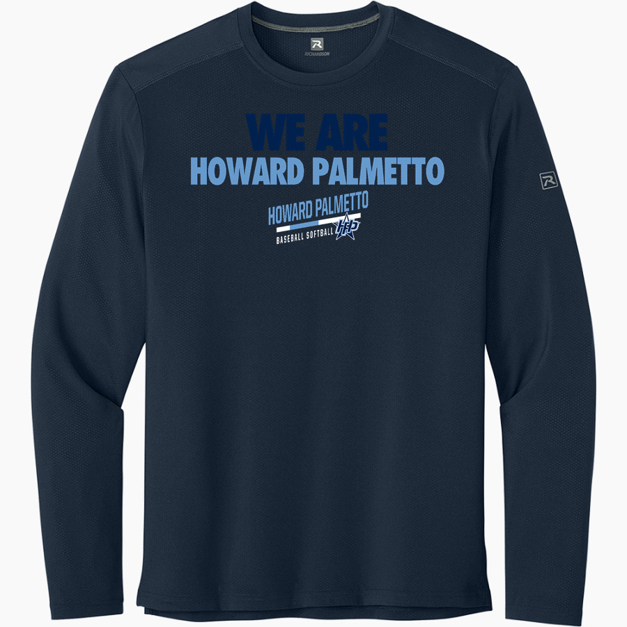 Howard Palmetto Baseball & Softball <span class="pdp-name-mascot">Howard Palmetto Baseball Softball</span> Richardson Men's Clutch Long Sleeve Tee
