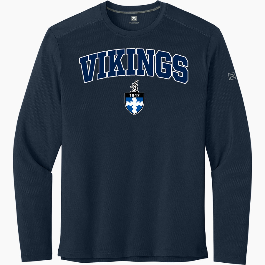 Lawrence University Vikings Online Store <span class="pdp-name-mascot">Lawrence</span> Richardson Men's Clutch Long Sleeve Tee