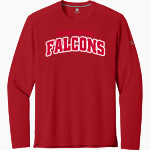CONSTANTINE HIGH SCHOOL FALCONS <span class="pdp-name-mascot">CONSTANTINE FALCONS</span> Richardson Men's Clutch Long Sleeve Tee Front Thumbnail