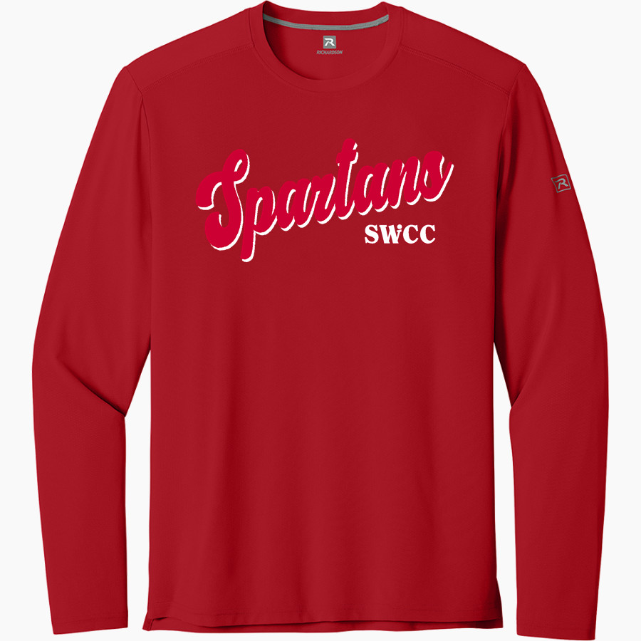 Southwestern Spartans <span class="pdp-name-mascot">Southwestern Spartans</span> Richardson Men's Clutch Long Sleeve Tee