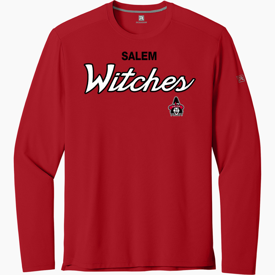 SALEM HIGH SCHOOL WITCHES <span class="pdp-name-mascot">SALEM WITCHES</span> Richardson Men's Clutch Long Sleeve Tee