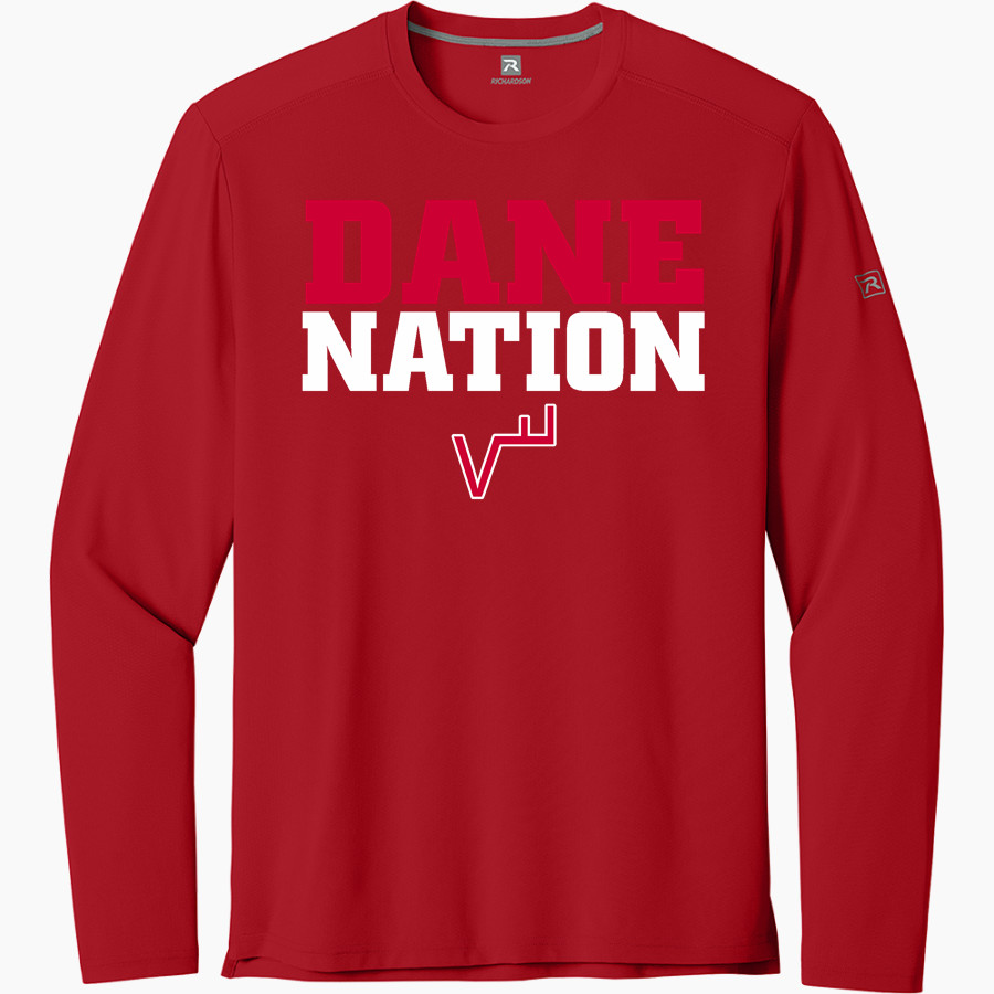 Fountain Valley Danes <span class="pdp-name-mascot">Fountain Valley Danes</span> Richardson Men's Clutch Long Sleeve Tee