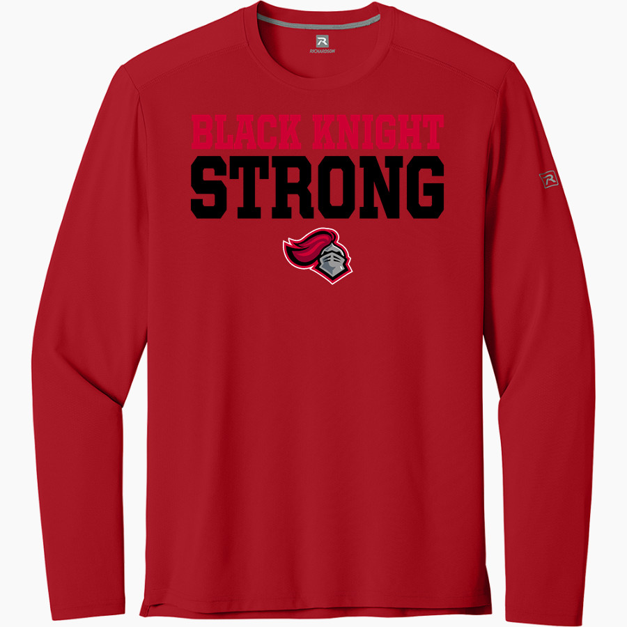 HEMPFIELD HIGH SCHOOL BLACK KNIGHTS <span class="pdp-name-mascot">HEMPFIELD BLACK KNIGHTS</span> Richardson Men's Clutch Long Sleeve Tee