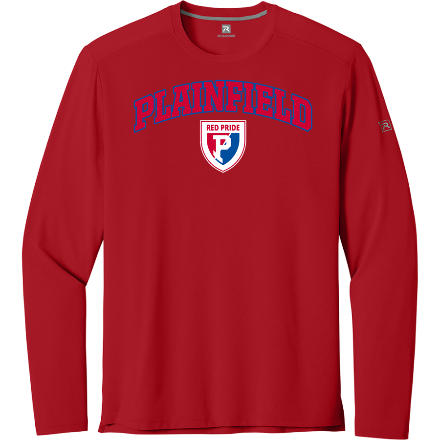 Plainfield Quakers <span class="pdp-name-mascot">Plainfield Quakers</span> Richardson Men's Clutch Long Sleeve Tee