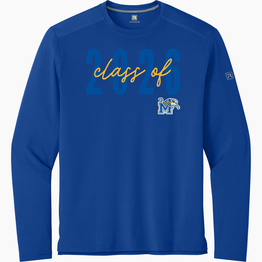 MARTIN COUNTY HIGH SCHOOL TIGERS <span class="pdp-name-mascot">MARTIN COUNTY TIGERS</span> Richardson Men's Clutch Long Sleeve Tee
