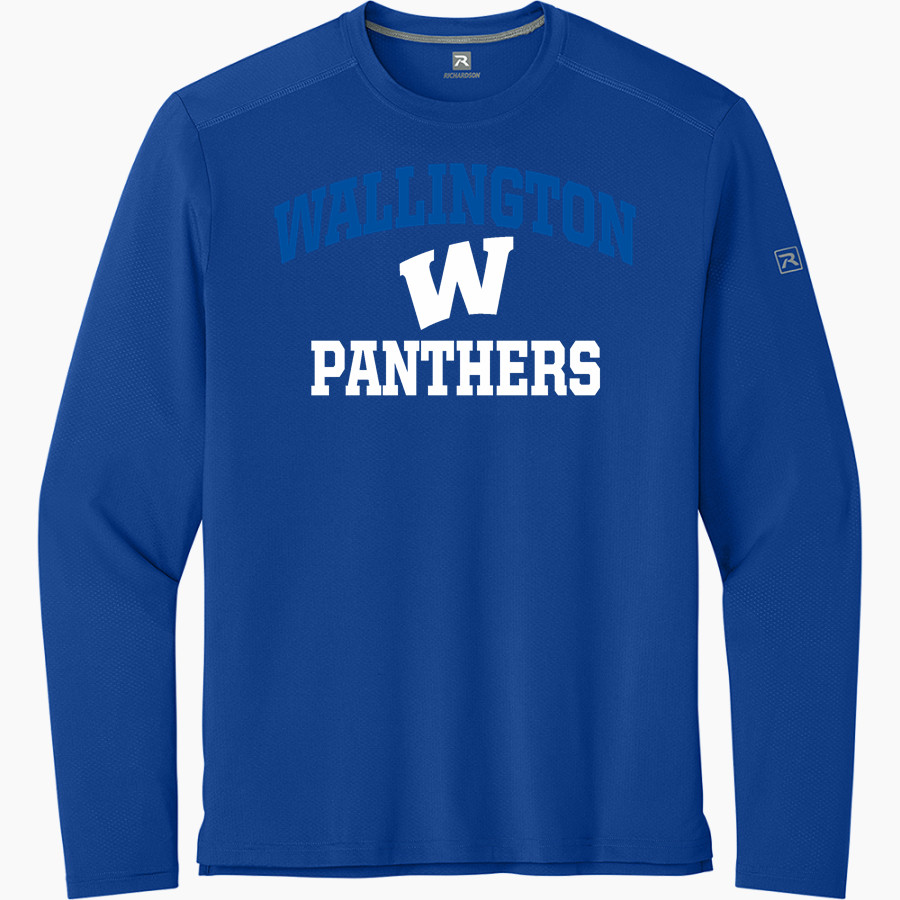 WALLINGTON HIGH SCHOOL PANTHERS <span class="pdp-name-mascot">WALLINGTON PANTHERS</span> Richardson Men's Clutch Long Sleeve Tee