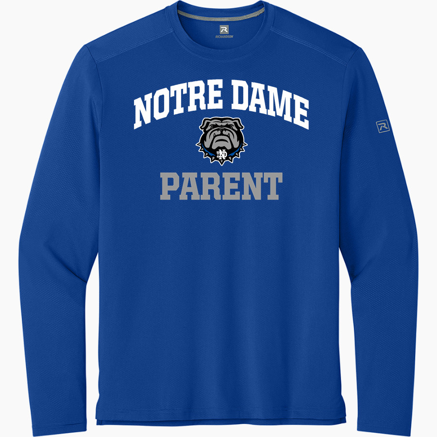 Notre Dame Bulldogs <span class="pdp-name-mascot">Notre Dame Bulldogs</span> Richardson Men's Clutch Long Sleeve Tee
