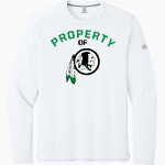 TEHACHAPI HIGH SCHOOL WARRIORS <span class="pdp-name-mascot">TEHACHAPI WARRIORS</span> Richardson Men's Clutch Long Sleeve Tee Front Thumbnail