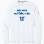 Waukena Wildcats <span class="pdp-name-mascot">Waukena Joint Union Elementary Wildcats</span> Richardson Men's Clutch Long Sleeve Tee Front Thumbnail