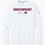 Booker Independent Fighting Kiowas <span class="pdp-name-mascot">Booker Independent Fighting Kiowas</span> Richardson Men's Clutch Long Sleeve Tee Front Thumbnail