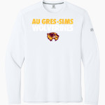 Au Gres-Sims HIGH SCHOOL WOLVERINES <span class="pdp-name-mascot">AU GRES - SIMS WOLVERINES</span> Richardson Men's Clutch Long Sleeve Tee Front Thumbnail