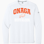 ONAGA HIGH SCHOOL BUFFALOES <span class="pdp-name-mascot">ONAGA BUFFALOES</span> Richardson Men's Clutch Long Sleeve Tee Front Thumbnail