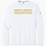 Maple Grove Crimson <span class="pdp-name-mascot">Maple Grove Crimson</span> Richardson Men's Clutch Long Sleeve Tee Front Thumbnail