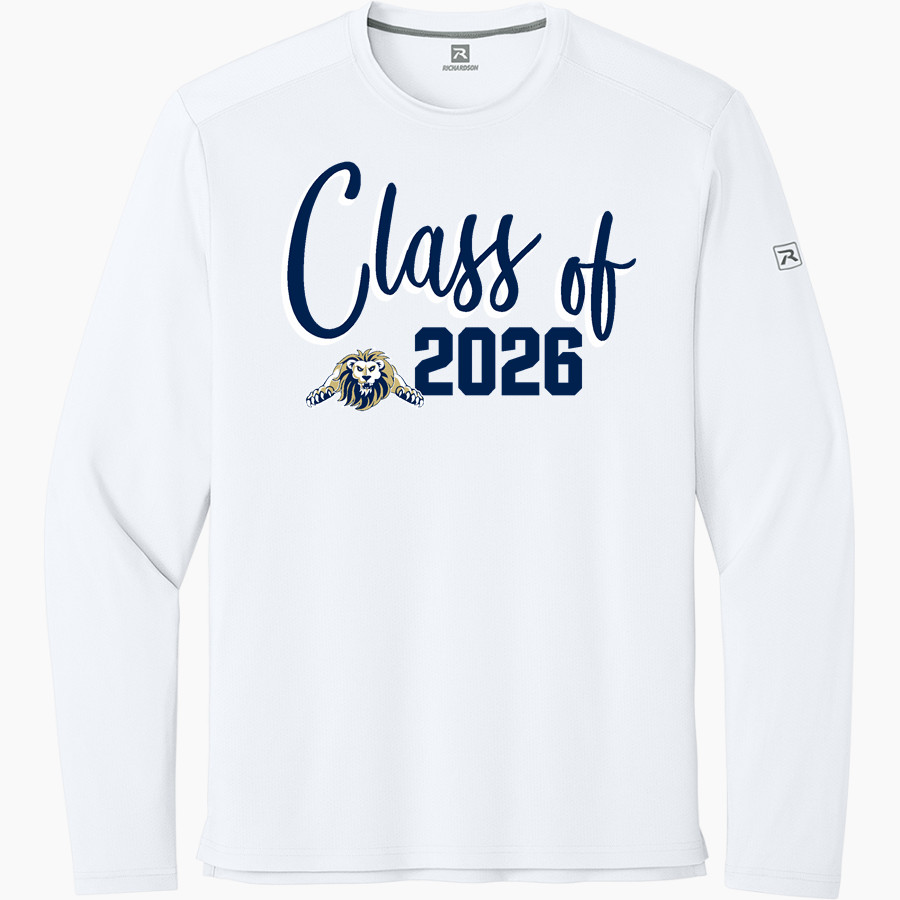 ALPHA OMEGA ACADEMY LIONS <span class="pdp-name-mascot">ALPHA OMEGA ACADEMY LIONS</span> Richardson Men's Clutch Long Sleeve Tee