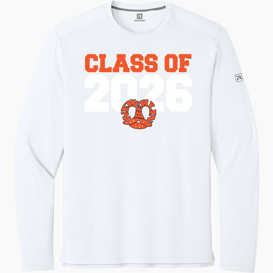 NEW BERLIN HIGH SCHOOL PRETZELS <span class="pdp-name-mascot">NEW BERLIN PRETZELS</span> Richardson Men's Clutch Long Sleeve Tee