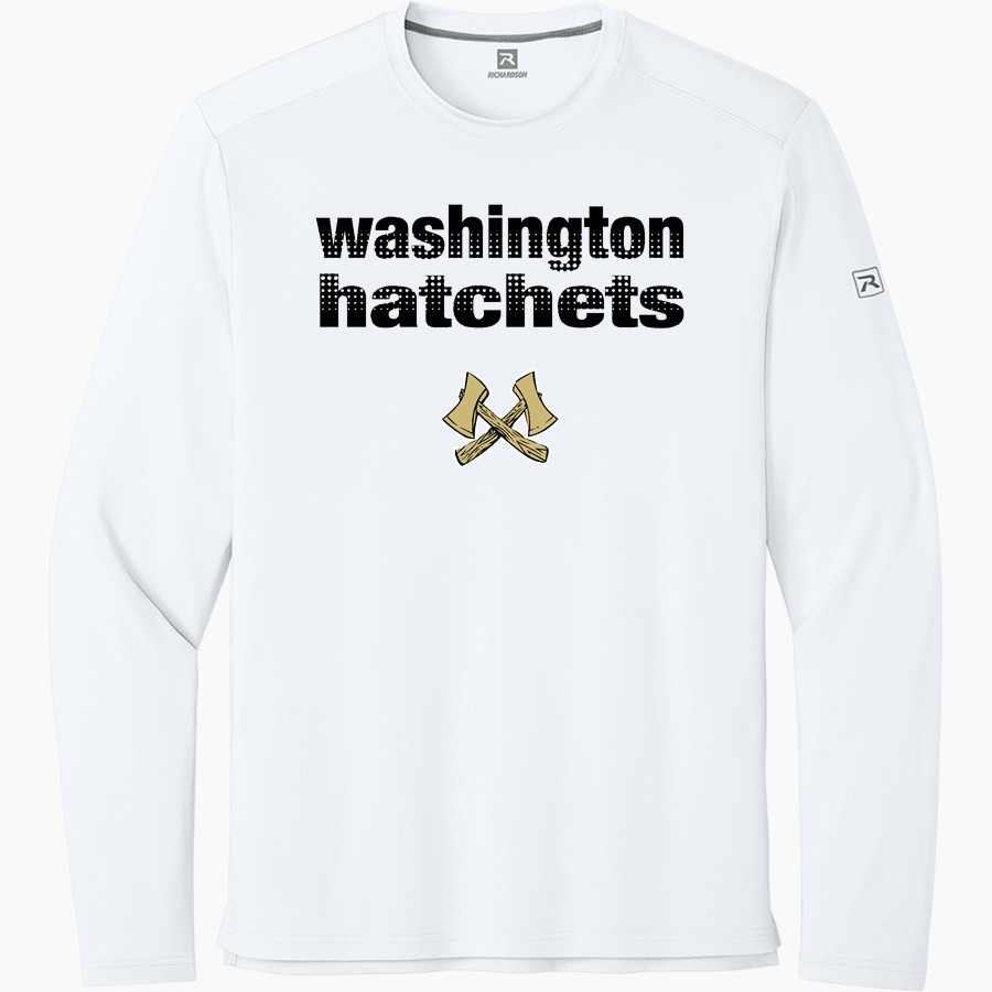 WASHINGTON HIGH SCHOOL HATCHETS <span class="pdp-name-mascot">WASHINGTON HATCHETS</span> Richardson Men's Clutch Long Sleeve Tee