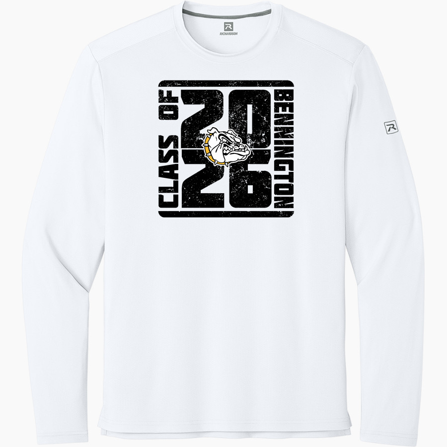 BENNINGTON HIGH SCHOOL BULLDOGS <span class="pdp-name-mascot">BENNINGTON BULLDOGS</span> Richardson Men's Clutch Long Sleeve Tee