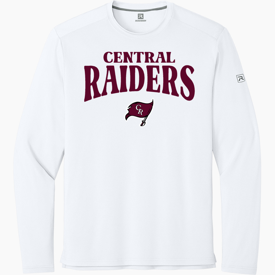 CENTRAL HIGH SCHOOL RAIDERS <span class="pdp-name-mascot">CENTRAL RAIDERS</span> Richardson Men's Clutch Long Sleeve Tee
