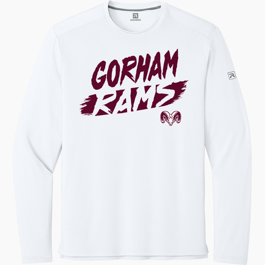 GORHAM HIGH SCHOOL RAMS <span class="pdp-name-mascot">GORHAM RAMS</span> Richardson Men's Clutch Long Sleeve Tee