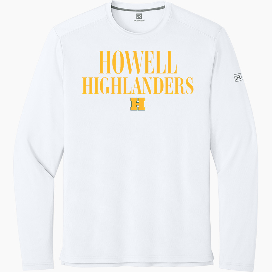 HOWELL HIGH SCHOOL HIGHLANDERS <span class="pdp-name-mascot">HOWELL HIGHLANDERS</span> Richardson Men's Clutch Long Sleeve Tee
