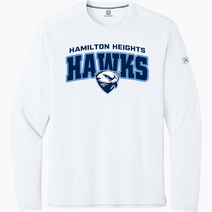Hamilton Heights Hawks <span class="pdp-name-mascot">Hamilton Heights Christian Academy Hawks</span> Richardson Men's Clutch Long Sleeve Tee