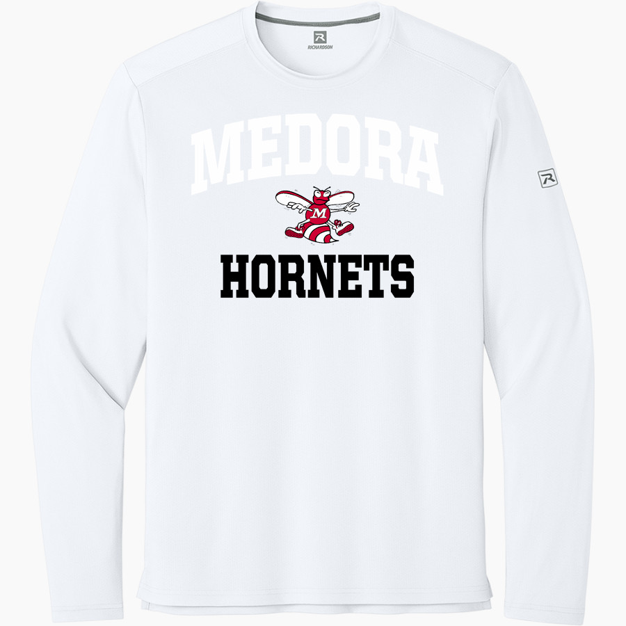 Medora Hornets <span class="pdp-name-mascot">Medora Hornets</span> Richardson Men's Clutch Long Sleeve Tee