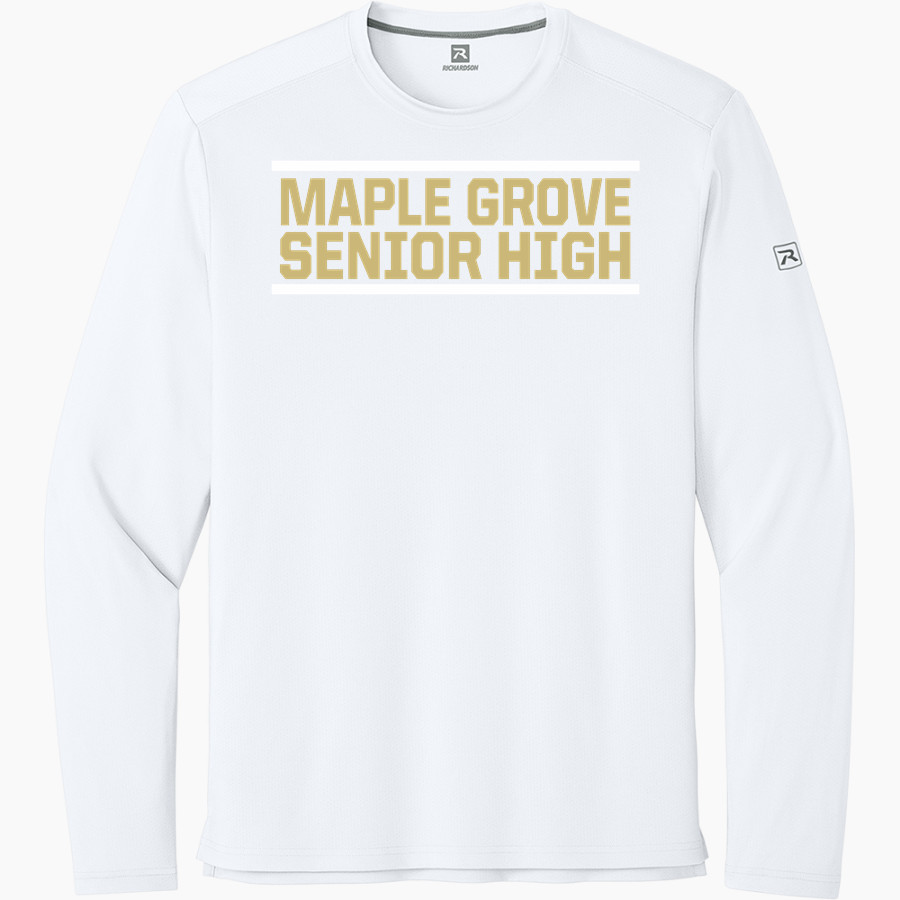 Maple Grove Crimson <span class="pdp-name-mascot">Maple Grove Crimson</span> Richardson Men's Clutch Long Sleeve Tee