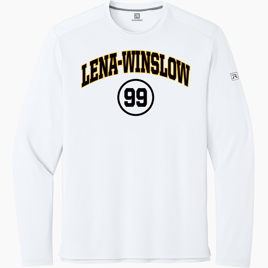 Lena-winslow Panthers <span class="pdp-name-mascot">Lena-winslow Leopards</span> Richardson Men's Clutch Long Sleeve Tee