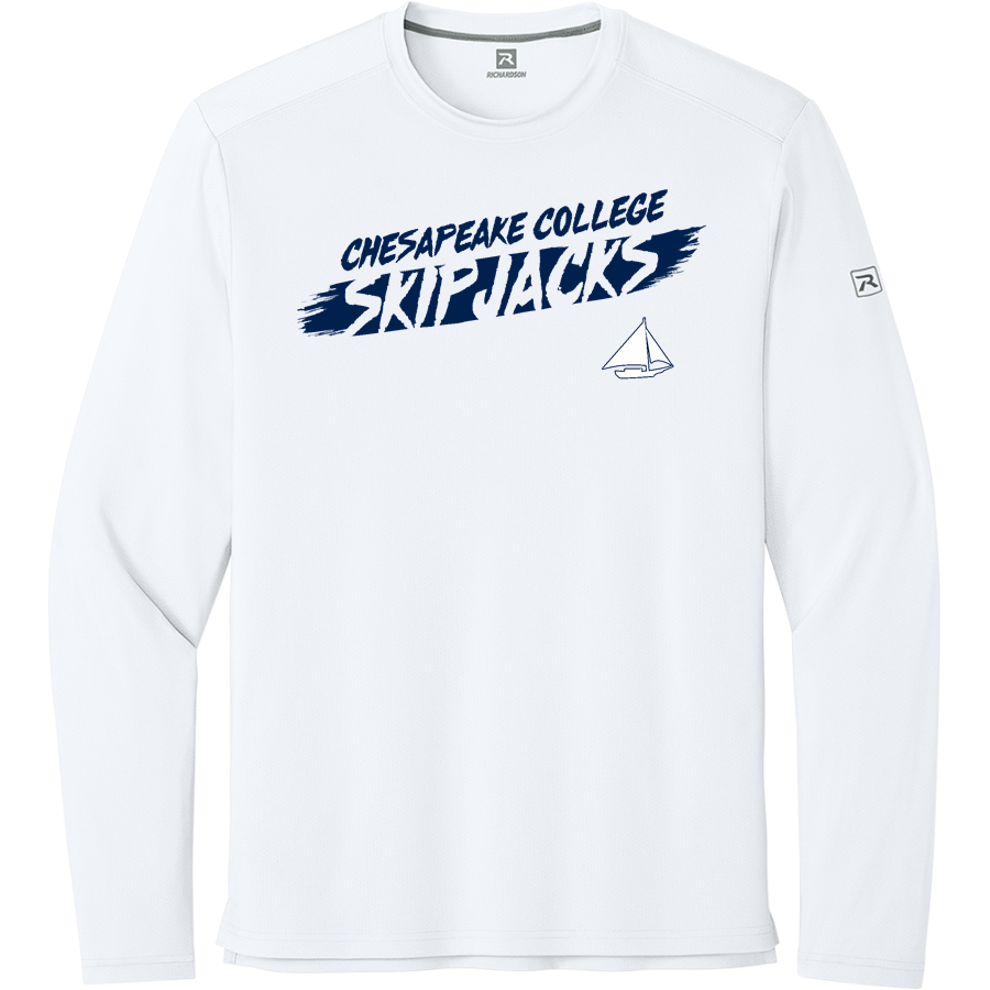Chesapeake College Skipjacks <span class="pdp-name-mascot">Chesapeake Skipjacks</span> Richardson Men's Clutch Long Sleeve Tee