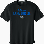 LAKE ZURICH HIGH SCHOOL BEARS <span class="pdp-name-mascot">LAKE ZURICH BEARS</span> Richardson Men's Clutch Short Sleeve Tee Front Thumbnail
