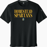 HOMESTEAD HIGH SCHOOL SPARTANS <span class="pdp-name-mascot">HOMESTEAD SPARTANS</span> Richardson Men's Clutch Short Sleeve Tee Front Thumbnail