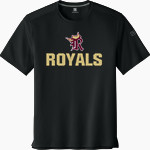 ROYALTON HIGH SCHOOL ROYALS <span class="pdp-name-mascot">ROYALTON ROYALS</span> Richardson Men's Clutch Short Sleeve Tee Front Thumbnail