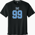 Mahwah Thunderbirds <span class="pdp-name-mascot">Mahwah Thunderbirds</span> Richardson Men's Clutch Short Sleeve Tee Front Thumbnail