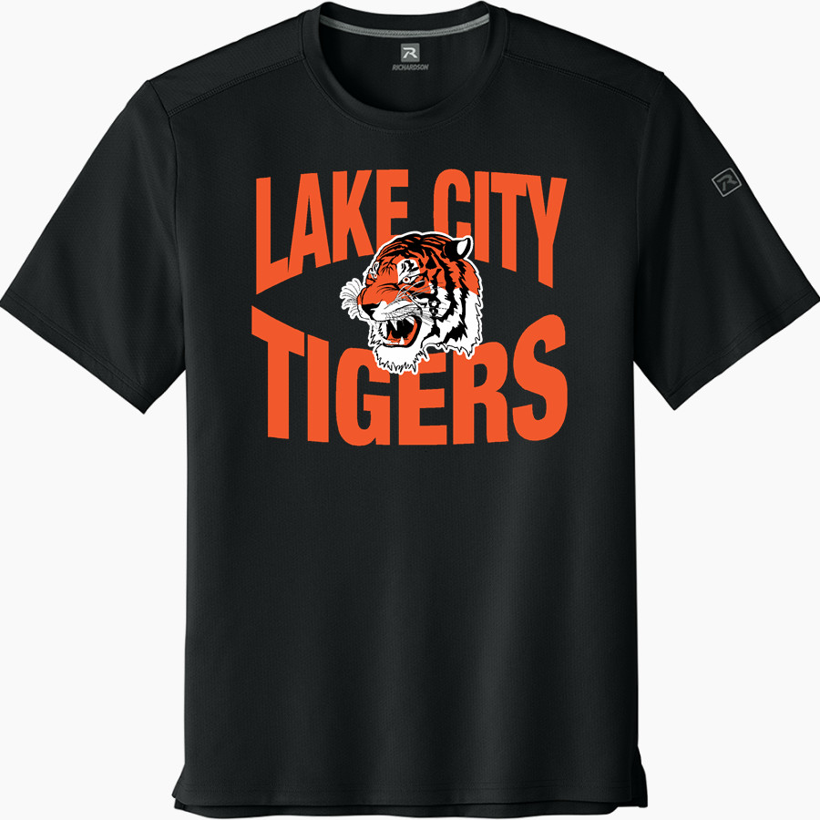 LAKE CITY HIGH SCHOOL TIGERS <span class="pdp-name-mascot">LAKE CITY TIGERS</span> Richardson Men's Clutch Short Sleeve Tee
