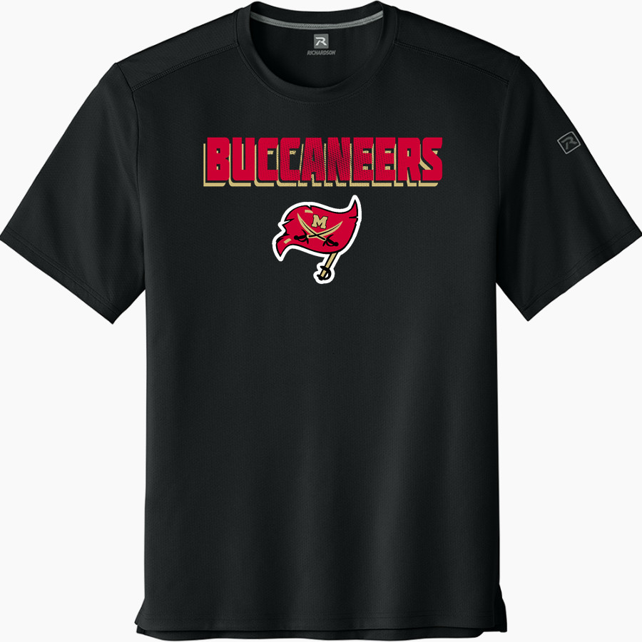 MCINTOSH COUNTY ACADEMY BUCCANEERS <span class="pdp-name-mascot">MCINTOSH COUNTY ACADEMY BUCCANEERS</span> Richardson Men's Clutch Short Sleeve Tee