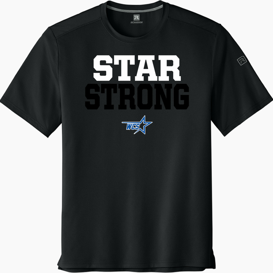 Wichita Christian Stars <span class="pdp-name-mascot">Wichita Christian Stars</span> Richardson Men's Clutch Short Sleeve Tee