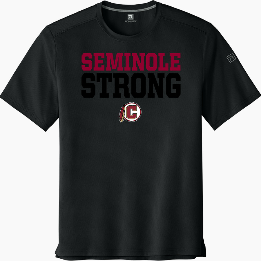 Creekside Seminoles <span class="pdp-name-mascot">Creekside Seminoles</span> Richardson Men's Clutch Short Sleeve Tee
