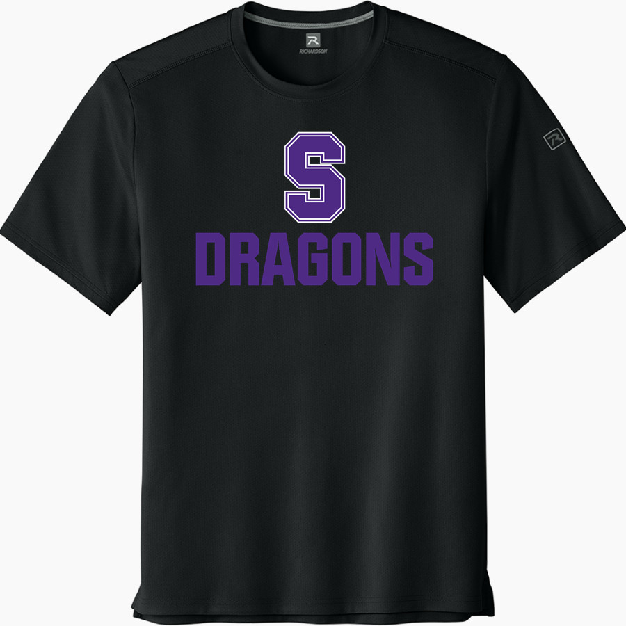 SACRAMENTO HIGH SCHOOL DRAGONS <span class="pdp-name-mascot">SACRAMENTO DRAGONS</span> Richardson Men's Clutch Short Sleeve Tee
