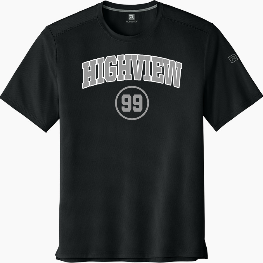 Highview Hawks <span class="pdp-name-mascot">Highview Elementary School Hawks</span> Richardson Men's Clutch Short Sleeve Tee