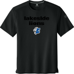 LAKESIDE CHRISTIAN SCHOOL LIONS <span class="pdp-name-mascot">LAKESIDE LIONS</span> Richardson Men's Clutch Short Sleeve Tee Front Thumbnail