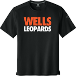 WELLS HIGH SCHOOL LEOPARDS <span class="pdp-name-mascot">WELLS LEOPARDS</span> Richardson Men's Clutch Short Sleeve Tee Front Thumbnail