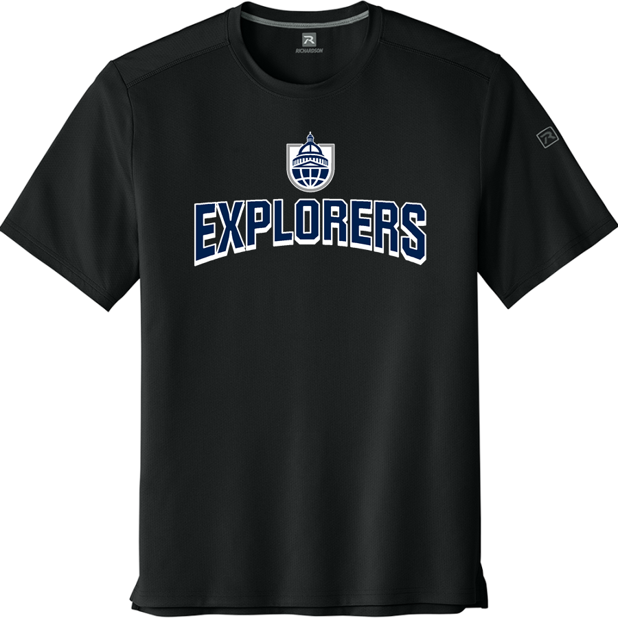 Barton Explorers <span class="pdp-name-mascot">Barton Academy Explorers</span> Richardson Men's Clutch Short Sleeve Tee