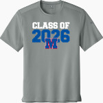 Peter Muhlenberg Patriots <span class="pdp-name-mascot">Peter Muhlenberg Middle School Patriots</span> Richardson Men's Clutch Short Sleeve Tee Front Thumbnail