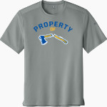 BAD AXE HIGH SCHOOL HATCHETS <span class="pdp-name-mascot">BAD AXE HATCHETS</span> Richardson Men's Clutch Short Sleeve Tee Front Thumbnail