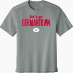 Germantown Red Devils <span class="pdp-name-mascot">Germantown Red Devils</span> Richardson Men's Clutch Short Sleeve Tee Front Thumbnail