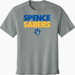 The Spence School Sabers <span class="pdp-name-mascot">Spence Sabers</span> Richardson Men's Clutch Short Sleeve Tee Front Thumbnail