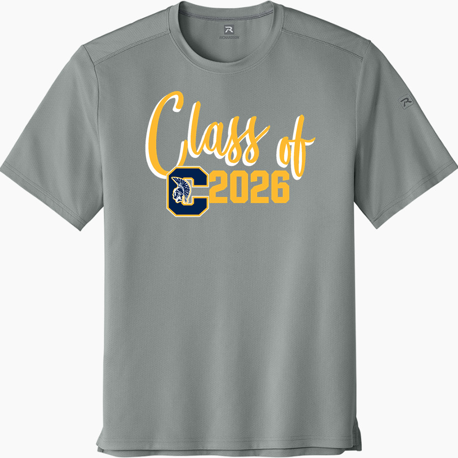 CLAWSON HIGH SCHOOL TROJANS <span class="pdp-name-mascot">CLAWSON TROJANS</span> Richardson Men's Clutch Short Sleeve Tee