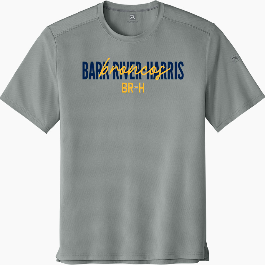 Bark River-Harris Broncos <span class="pdp-name-mascot">Bark-River Harris High School Broncos</span> Richardson Men's Clutch Short Sleeve Tee