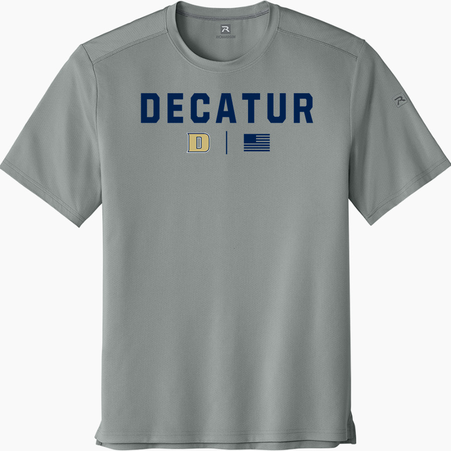 DECATUR HIGH SCHOOL BULLDOGS <span class="pdp-name-mascot">DECATUR BULLDOGS</span> Richardson Men's Clutch Short Sleeve Tee