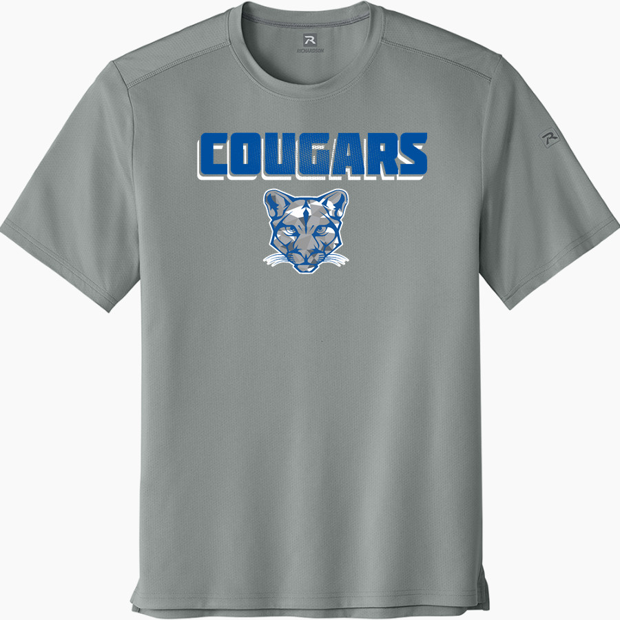 CAM HIGH SCHOOL COUGARS <span class="pdp-name-mascot">CAM COUGARS</span> Richardson Men's Clutch Short Sleeve Tee